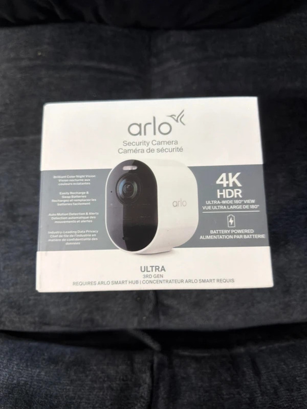 New Arlo Ultra 3rd Gen 4K HDR Wireless Outdoor Security Camera